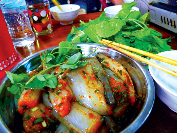 Lẩu cá khoai Quảng Bình chỉ có thể ăn vào mùa đông
